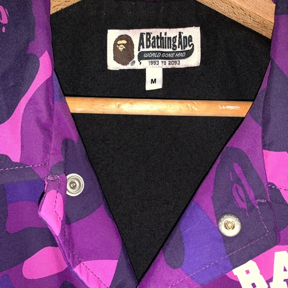 A Bathing Ape Brand beautiful jacket worn 3 times - Picture 2 of 3